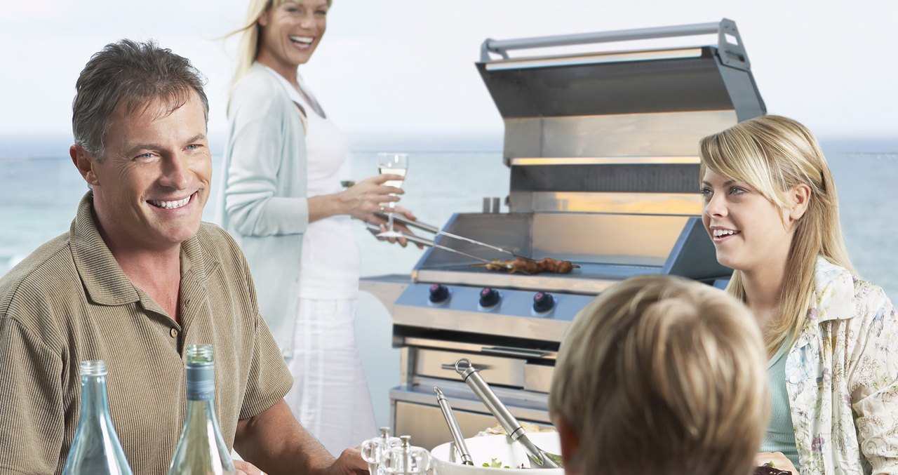 Chef gas braai lifestyle image
