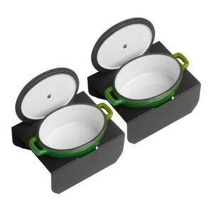 Oval Ramekin Combo (2 x Ramekins & Stands) Oval Ramekin Combo (2 x Ramekins & Stands) - Image 9