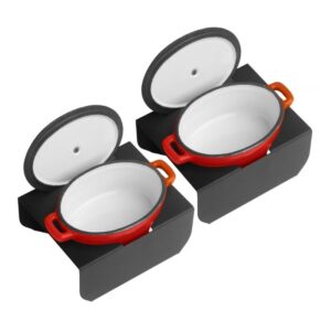 Oval Ramekin Combo (2 x Ramekins & Stands) Oval Ramekin Combo (2 x Ramekins & Stands) - Image 12